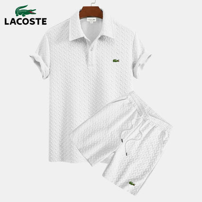 Capri Knit Polo Set — Premium Polo + Bermuda Shorts