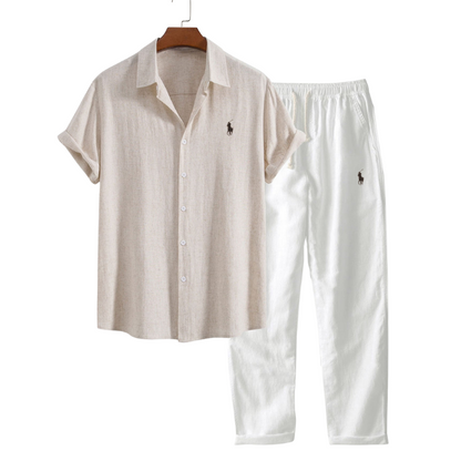 Heritageрh Lаurеn™ Men’s Premium Linen Summer Set Position 3
