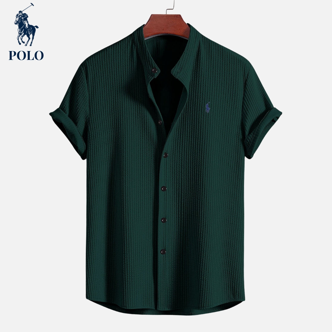 Polo Hampton Collar Shirt Position 4