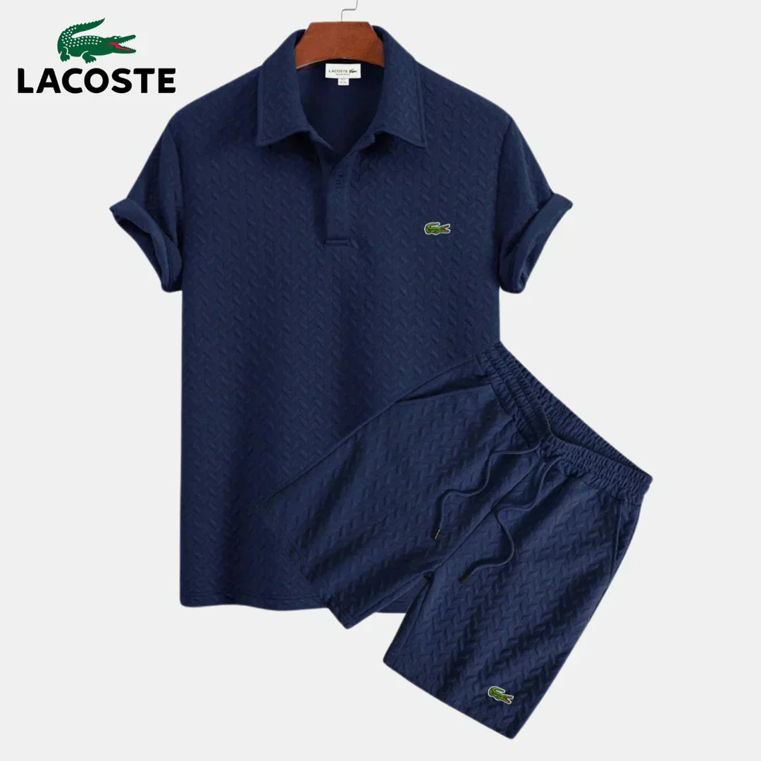 Capri Knit Polo Set — Premium Polo + Bermuda Shorts