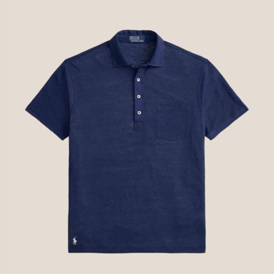 Heritage Linen Polo — 100% Italian Linen